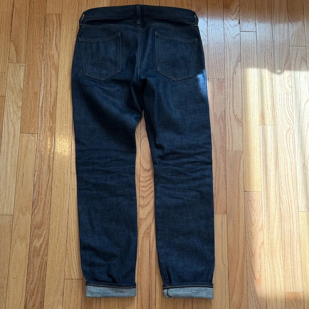 Men's Dark Blue Jeans - Picture 3 of 3